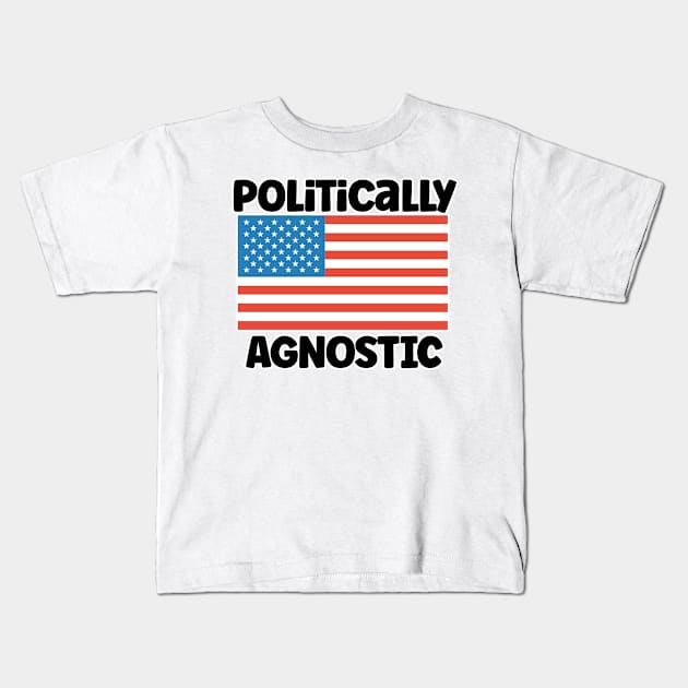 Politically Agnostic Kids T-Shirt by nextneveldesign